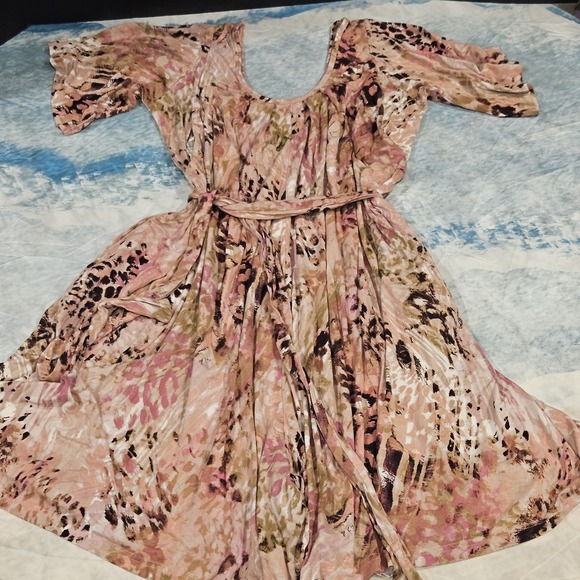 Latched Mama Pants - Latched Mama Printed Momper Romper Nursing Breastfeeding Standard 6-18 Tie Waist